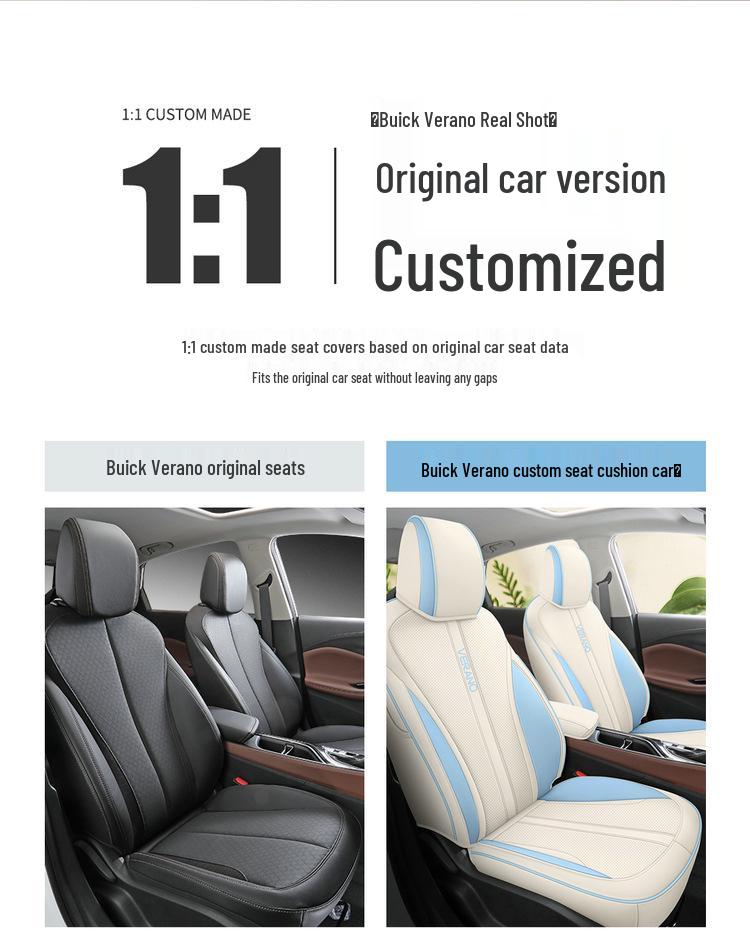 2023 Buick Verano Pro GS Hunter Edition Seat Cover - All-Season, Full Surround Fit