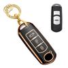 [LETINGFAR] Compatible/Replacement Key Case for Mazda Smart Key Case Key