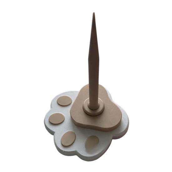 Gerbera Yarn Spinner 3D Printed Monstera Spinning Yarn Holder Winding Tool Tangle-Free Yarn Dispenser for Crocheting Knitting Lovers