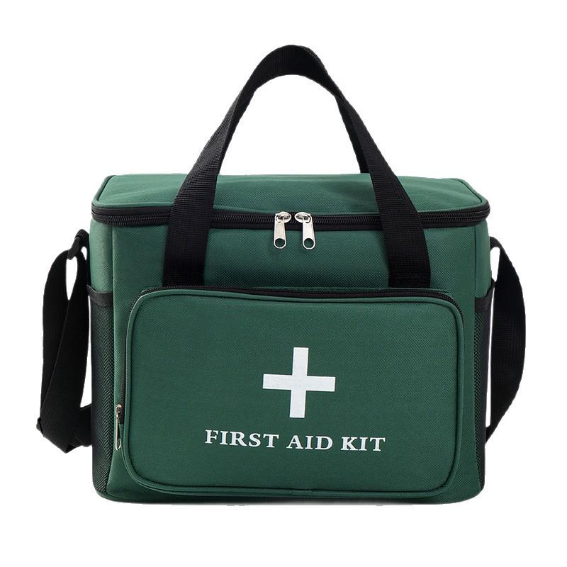 Compact Handheld Medicine Bag – Traveler's Crossbody Emergency Health Pouch for Home, Car, and Epidemic Preparedness