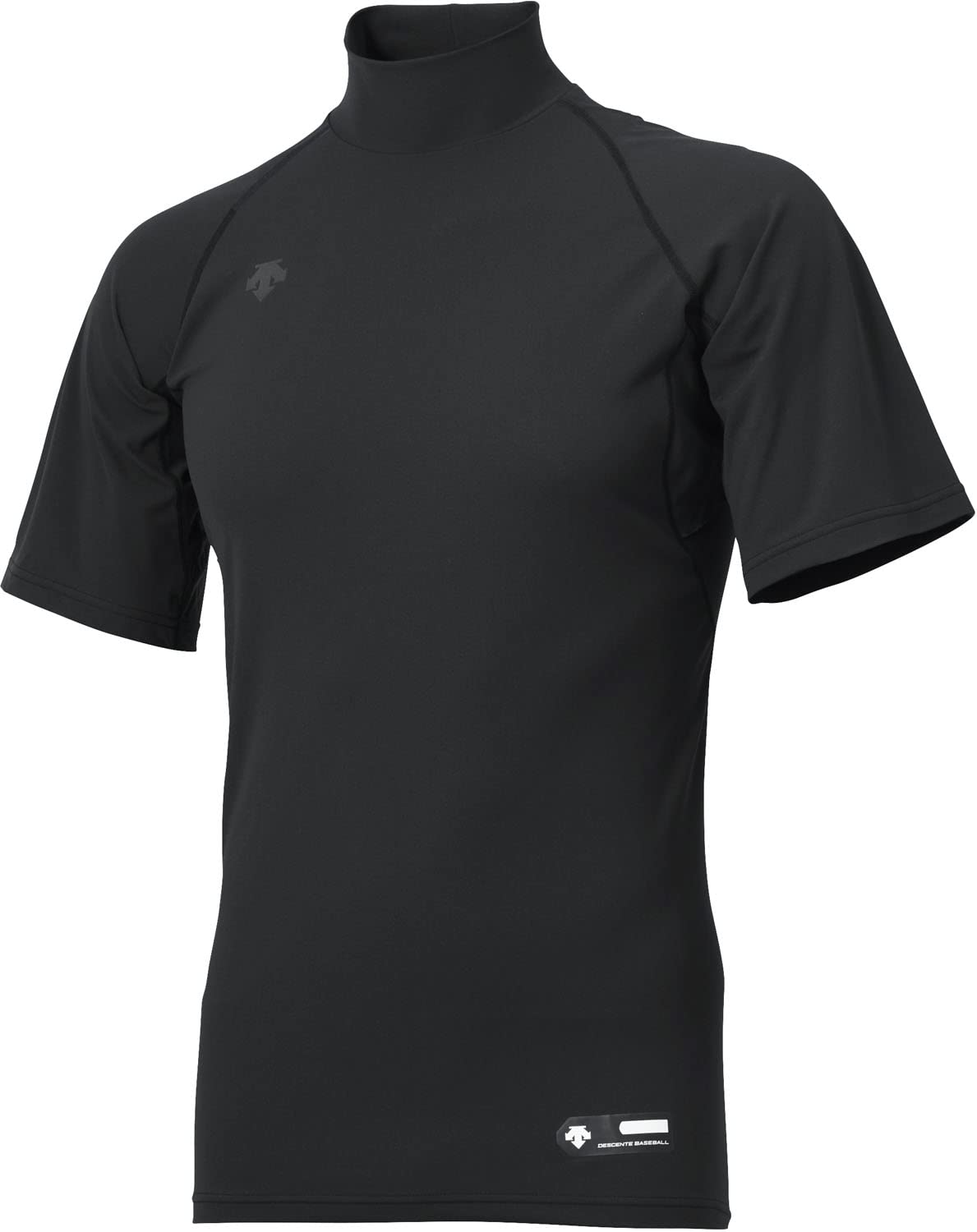 

Descente Бейсбольная Юношеская Футболка с Коротким Рукавом Черная, Шея, Футболка, JSTD-720B, Мальчики, чёрный