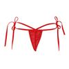 Intimo da donna con mini perizoma in rete trasparente con mini T-Back e perizoma