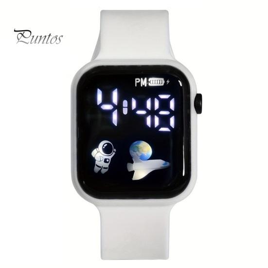 Reliable Electronic Watch LED Digital Stylish Square Shockproof Sporty Clear Reading Design Student Sport Personality Accurate