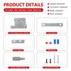 Stainless Steel Anti-Theft Sensor Guard For Radar Shield For Honda Accord CR-V Pilot 2023-2026