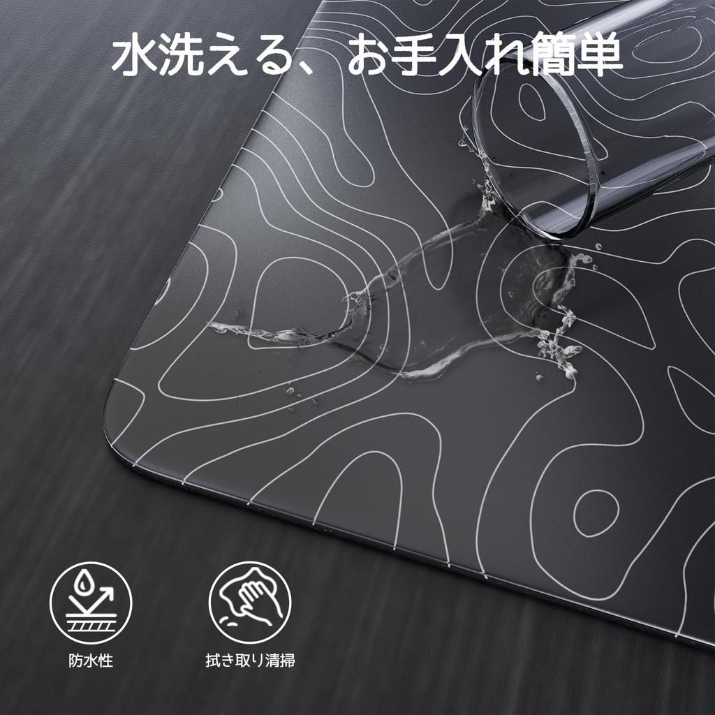 MAMBASNAKE X ATTACKSHARK CM05 Gaming Mouse Pad Glass Pad Large Mouse Pad Smooth High Precision Easy To Clean Wear Resistant Game Specialized Tempered