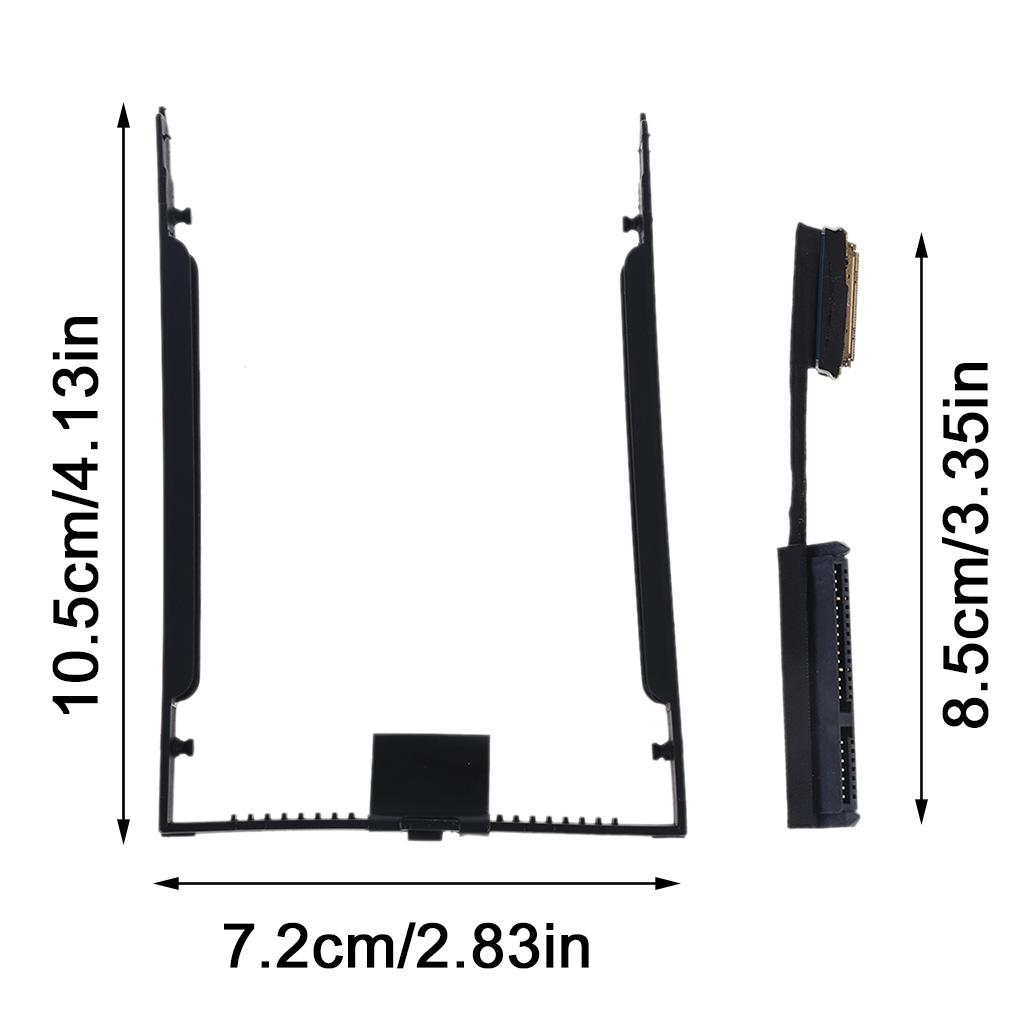 HDD Caddy Bracket Hard Drive Adapter SSD Cable Connector Laptop Accessory for T470 T480 E460 E470