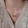 Elegant Gold Beaded Necklace for Women - 2024 Clavicle Chain, Luxury Neck Accessory