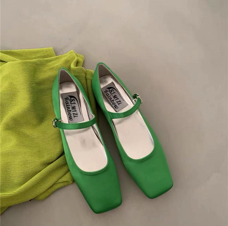 Fashion SUOJIALUN 2025 Summer Women Flat Shoes Round Toe Shallow Soft Ballerina Shoes Ladies Casual Dress Ballet Loafers Classics Mujer