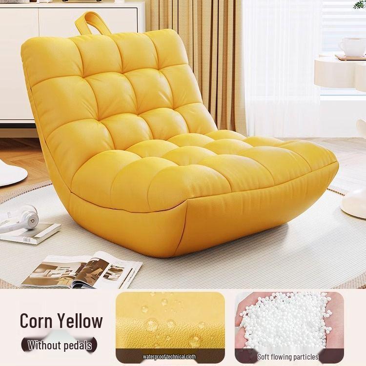 Caterpillar Single Sofa: Recline, Relax, Sleep—Ideal for Bedroom, Balcony, or Lounge Chair Use.