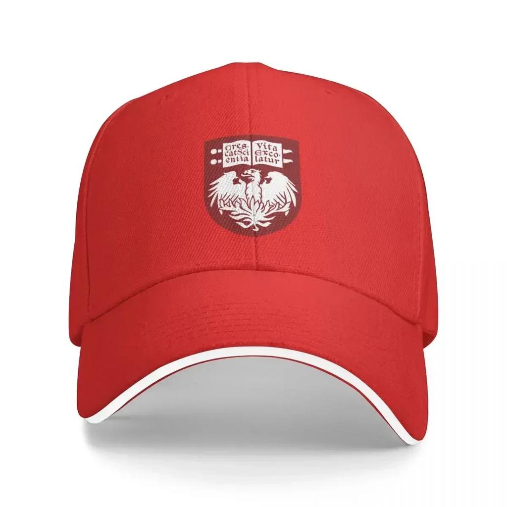 University of Chicago Stamp Baseball Cap Beach Bag Sun Caps Streetwear Visor Men Luxury Brand Women's
