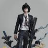 33cm/13 Zoll Chainsaw Man Gun Demon Hayakawa Aki Deluxe Edition Figur Hohe Detailgenauigkeit PVC Anime Statue Sammlerstück Modell Spielzeug Geschenke