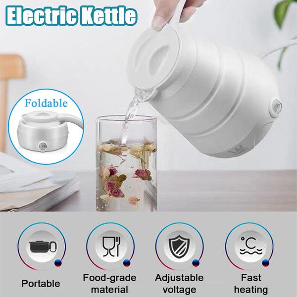 Buy 600ML Mini Portable Electric Foldable Kettle Dual Voltage