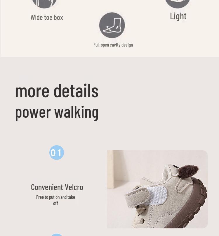 Scarpe per primi passi con suola morbida Primavera/Autunno - Design a cartone animato per Bambini e Bambine, Scarpe Sportive Casual Versatili