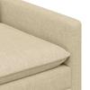 Cream Sofa 76 x 81 x 87.5 cm Fabric