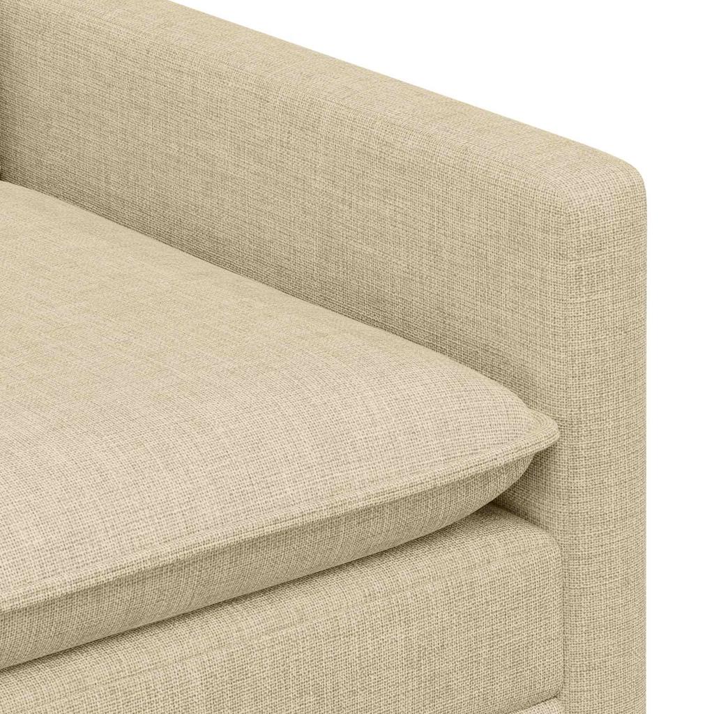 Cream Sofa 76 x 81 x 87.5 cm Fabric