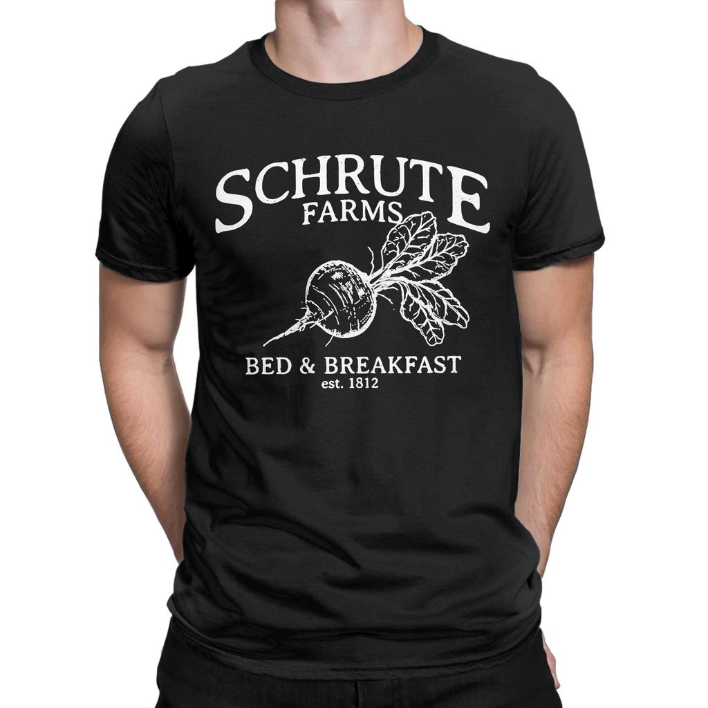 T Shirt Summer The Office Leisure TShirts Men Cotton O Neck Oversized Tees ShortSleeve Streetwear Tshirt