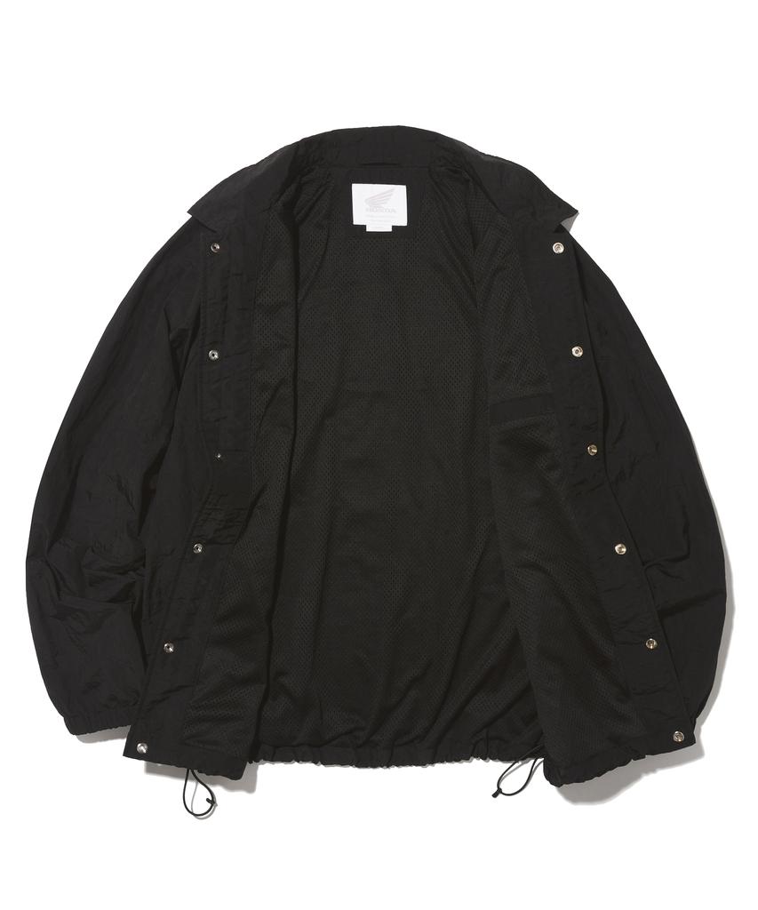 Phyps Motorcycle [Archive Line] Wing Logo Coach Jacket_Black