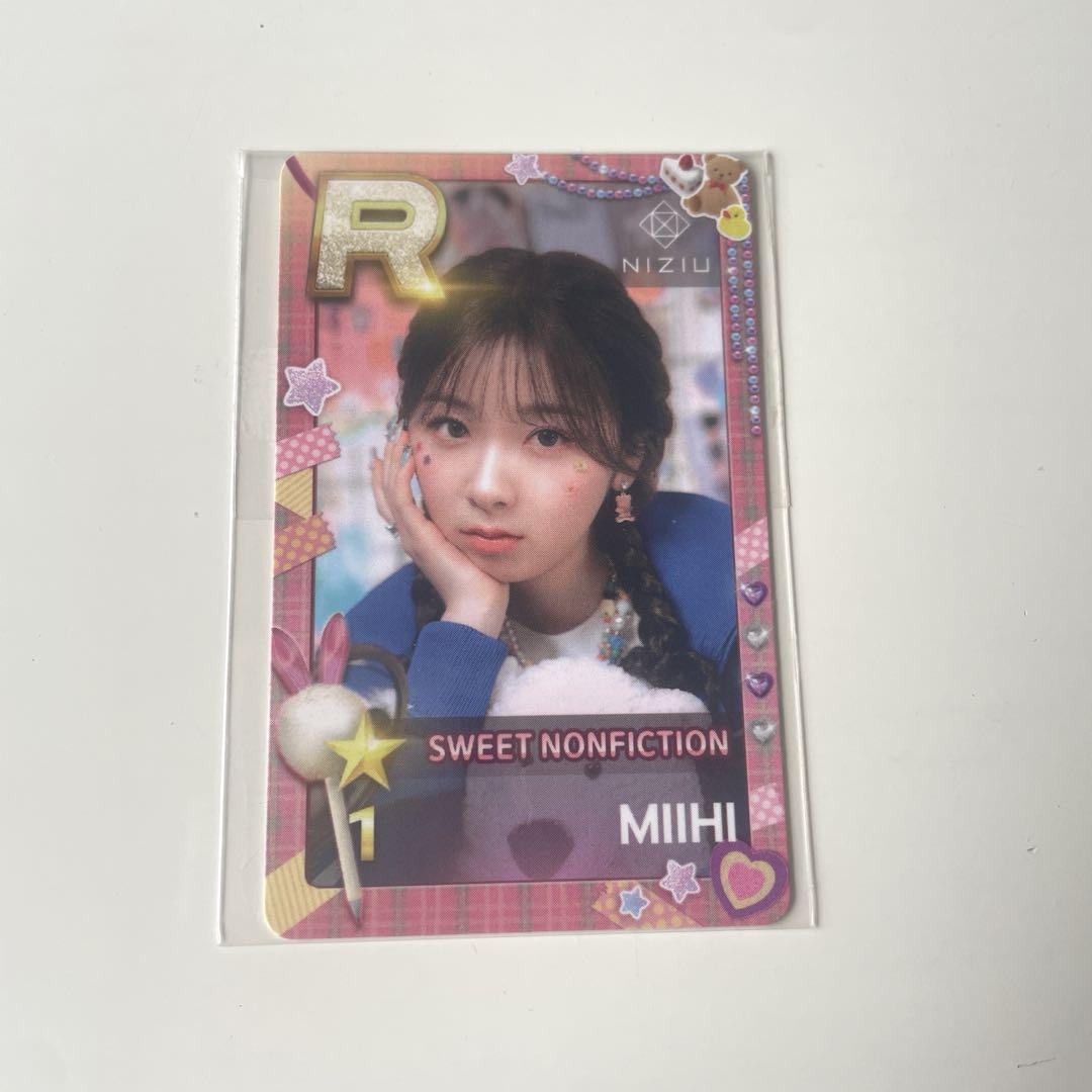 

[USED] NiziU Miihi SSJYP Real Card Suinon