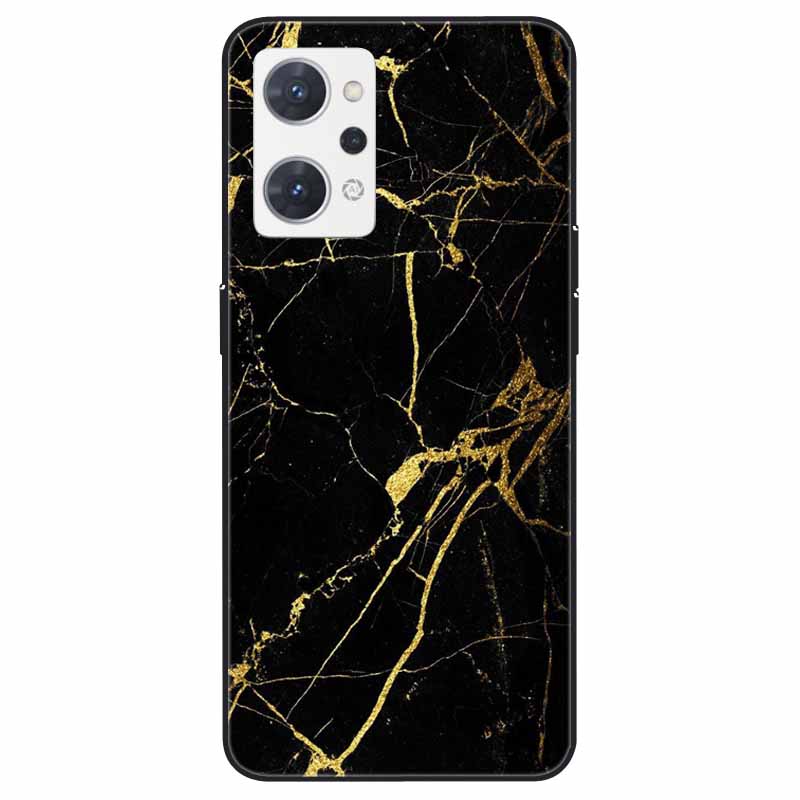 For OPPO Reno 9A 7A Case Soft TPU Fashion Marble Silicone Bumper Covers for OPPO Reno 9 A 5G CPH2523 Reno7A Protector Reno9 A