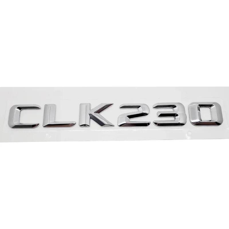 Car Rear Trunk Emblem Decal for Mercedes Benz CLK55 CLK63 CLK200 CLK230 CLK240 CLK280 CLK320 CLK Class Auto Tail Number Sticker