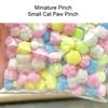 Healing Kawai Macron Mini Cat's Claw Snapper Pinch Squeeze Toy Cute Room Decoration Pendant Girl Kids Birthday Gift Ornaments