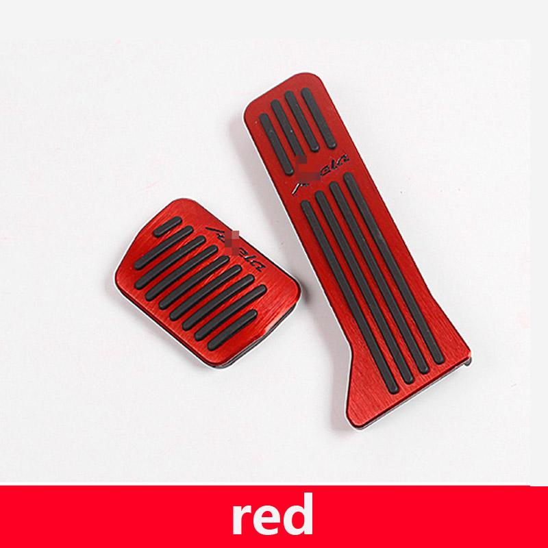 Accelerator mașină din aluminiu Combustibil Frână Ambreiaj Pedală Rezidere pentru picioare Capac pentru pedală pentru Mazda 3 Axela BM 2014 2015 2016 2017 2018