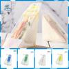 100pcs Plastic Disposable Sandwich Packaging Bag Transparent Easy To Tear Bread Bags Thicken Triangle Sandwich Wrappers