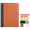 Faltbares Fußball-Trainingsboard Tragbares Strategie-Magnetboard-Set mit Stift Radiergummi