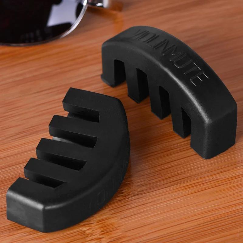 Rubber Violin Mute Muffler for 4/4 3/4 1/2 Violino Practice Accessories Violin Strings Violin Accessories Luthier