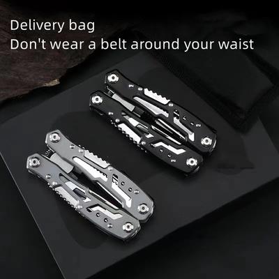 Outdoor Multitool Camping Portable Stainless Steel Edc Folding Multifunction Tools Emergency Survival Knife Pliers