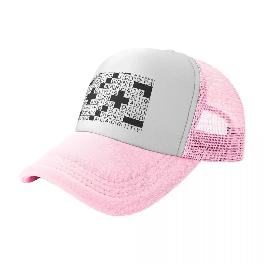 Crossword Puzzle Page With Solutions Baseball Cap Hat Man For The Sun Rugby Luxury Hat Beach Outing Hats Man Womens