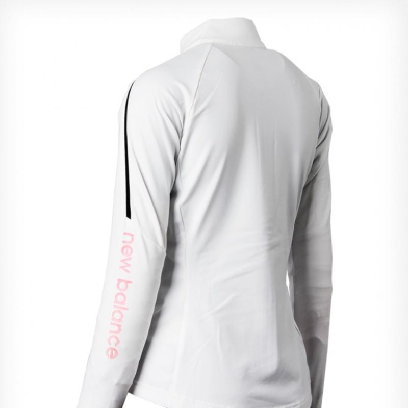 NeW Balance W Essential Weight Brush Training Zip Up Jacket Nbmd81a702 10 White Copy