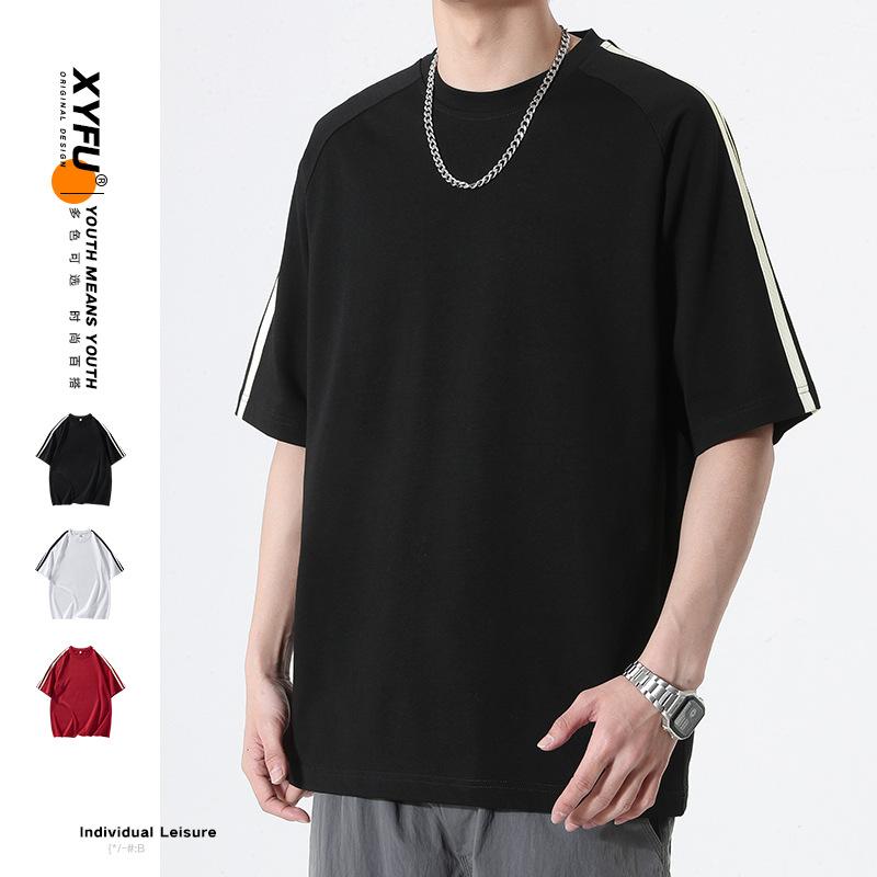 Tricou casual bărbați cu mâneci scurte, cuplu de vară, pereche