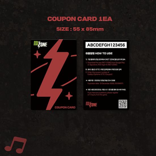 NCT ZONE Coupon Card ROCKSTAR ver.