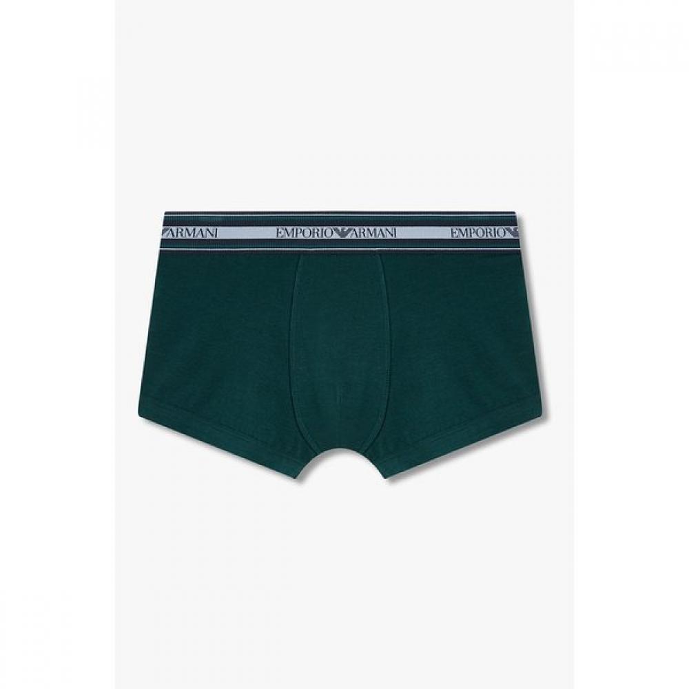 Emporio Armani Мужские хлопковые трусы в полоску 0815312018 M(100)
