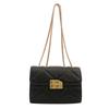2025 niche design new women's bag diamond versatile portable retro small square bag texture chain shoulder messenger bag