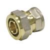 32mm Screw Fitting, 1 Inch IG Coupling, Brass, Potable Water, Heating