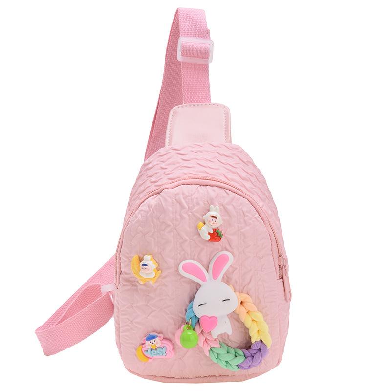 

High Appearance Level, Stylish Small Bag, Outdoor Single Shoulder Bag, Cute Wallet, Children s Bag one size розовый
