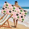 Wicked Print Beach Towel, Large Soft Quick Dry Towel for Beach Camping Swimming