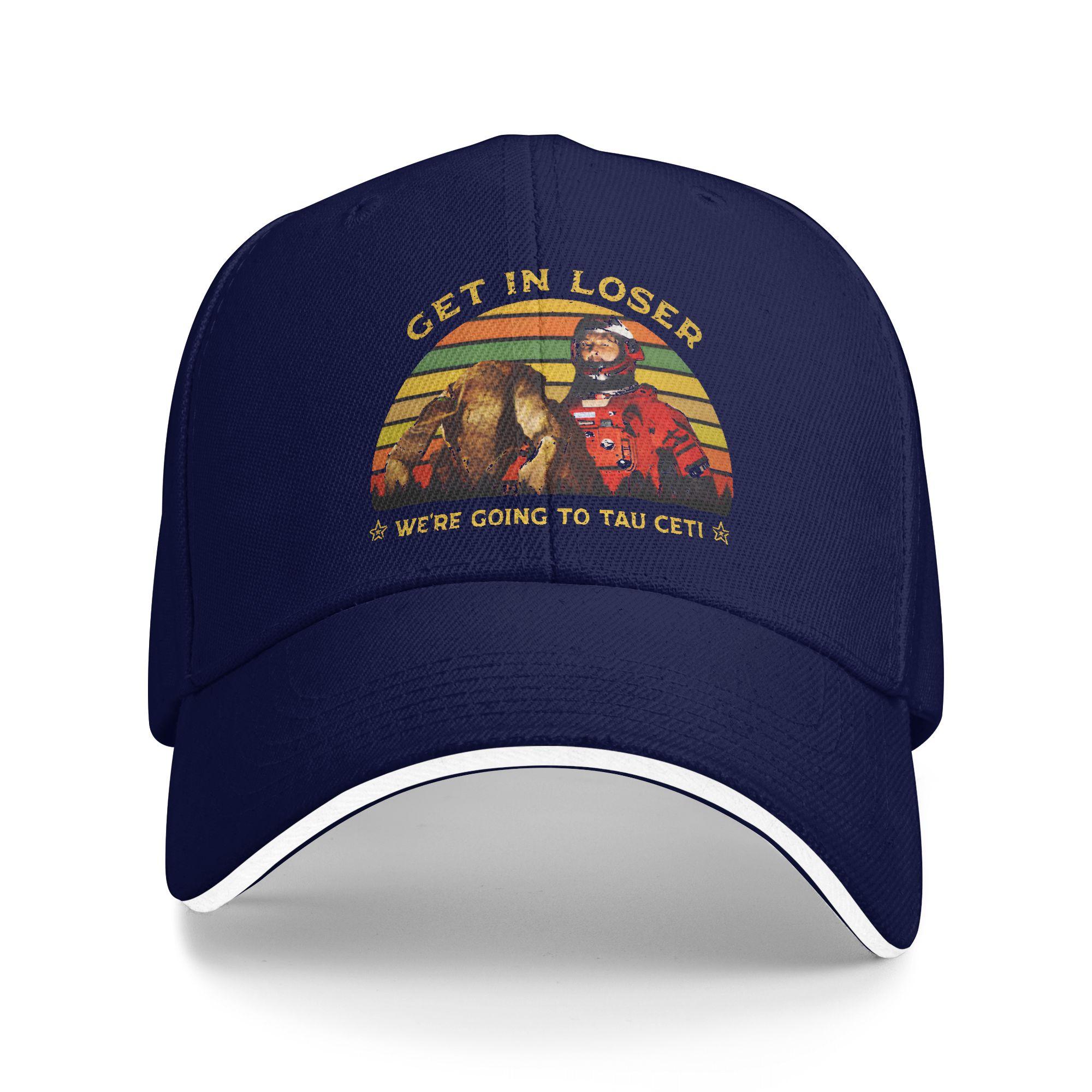 

Summer Casual Baseball Cap Get In Loser We re Going to Tau Ceti Grace Rocky Project Hail Mary Tennis Skate Trucker Hat For Men As Picture темно-синього кольору