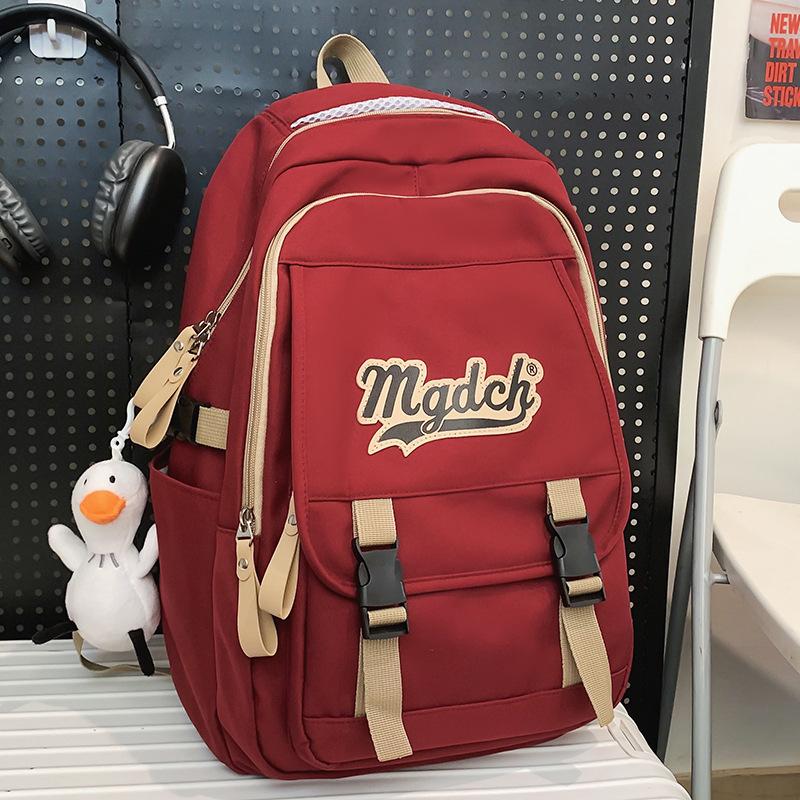 Children's Schoolbags College Students Girls High School Students Large Capacity Backpacks Multi Layer Junior High School Students Backpacks