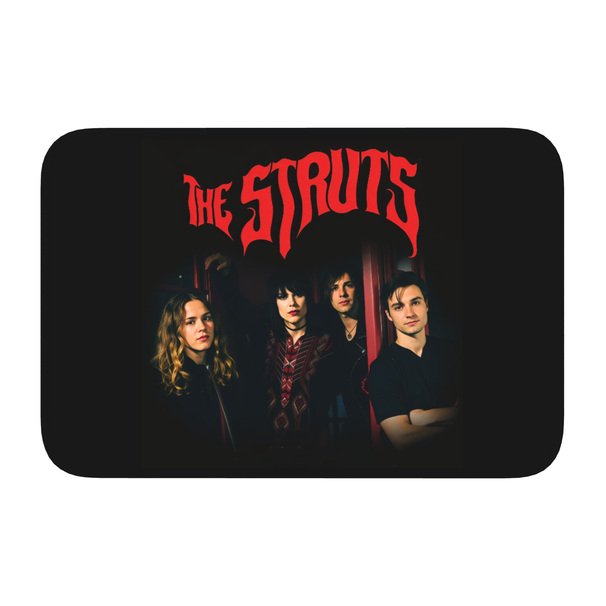Op maat Gemaakte Amerikaanse Rockband The Strokes Deurmat Antislip Badkamer Keukenmat Tuin Garage Deur Vloer Entree Tapijt Vloerkleed 40cm x 60cm