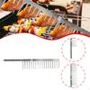 Kabob Skewers Sticks Kebab with Handle Cooking Tools Barbecue Comb Skewer for