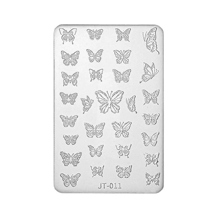 Beautiful High Quality Silicone Nail Art Mold Featuring 3D Floral Embossing Design Nail Stamp For Various Nail Sizes