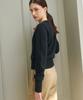 Drawfit Women Wool Cotton Blend Button Cardigan [Black]
