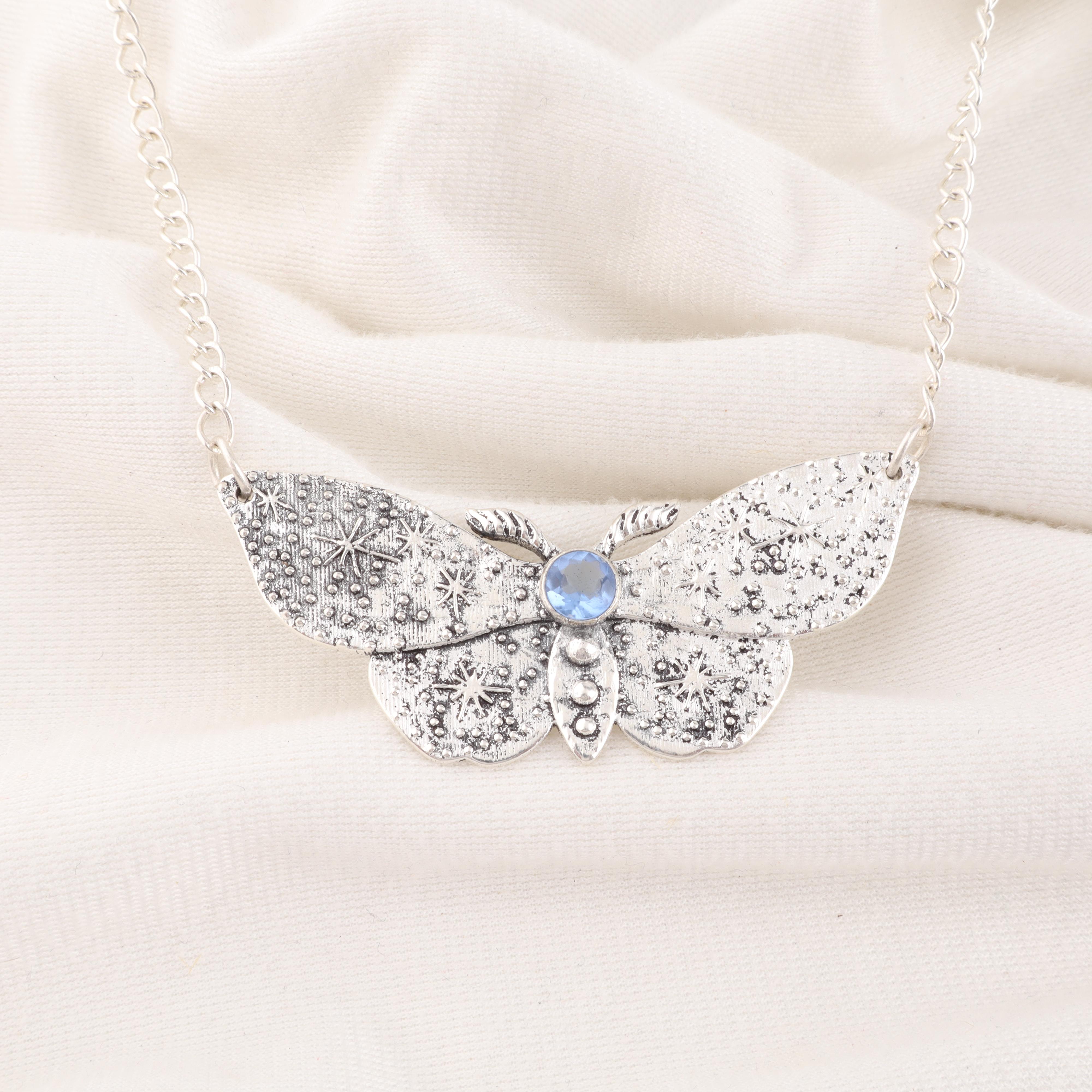 

Подвеска из драгоценного камня ручной работы с танзанитом, подвеска из стерлингового серебра 925 пробы, антикварные ювелирные изделия, подвеска для подарка на помолвку 0.7 Inches синий