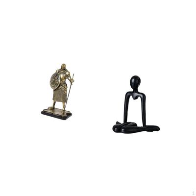 Sculpture Desktop Ornament European Creative Statue Decorative Figurine Thinker Abstract Simple