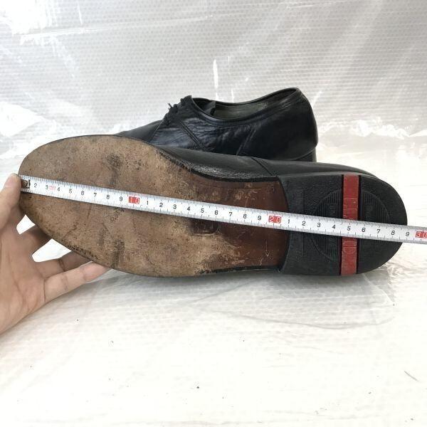 Vintage LLOYD Leather Plain Toe Dress Shoes [8.5/27.0/Black] Germany(USED)
