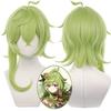 Anime Wig Genshin Impact Xumi Cosplay Grass Green Anti Warping Short Hair