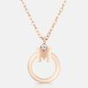 METROCITY JEWELRY M Basic Rose Necklace A231BN9126RPA